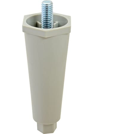 Allpoints Leg, Appl-Gray Plastic Hex Ft 281588